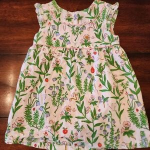 Baby Boden Floral Print Sleeveless Dress